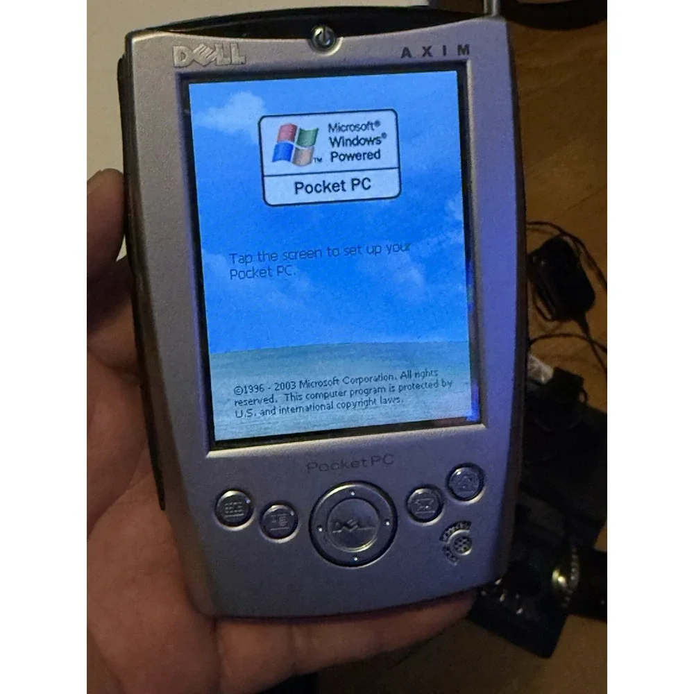 Dell Axim X5 300mhz Windows Pocket PC Handheld PDA , Works (Read Description)